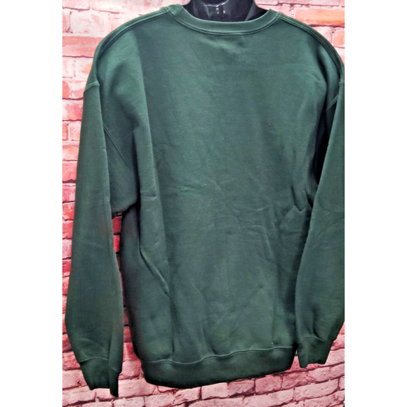 Green Bay Packers Sweatshirt Men Large Green Gildan NFL Football Sports Pullover - Picture 6 of 7
